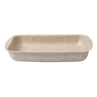 Assadeira Brinox Ceramic Life Bakeware Retangular Vanilla