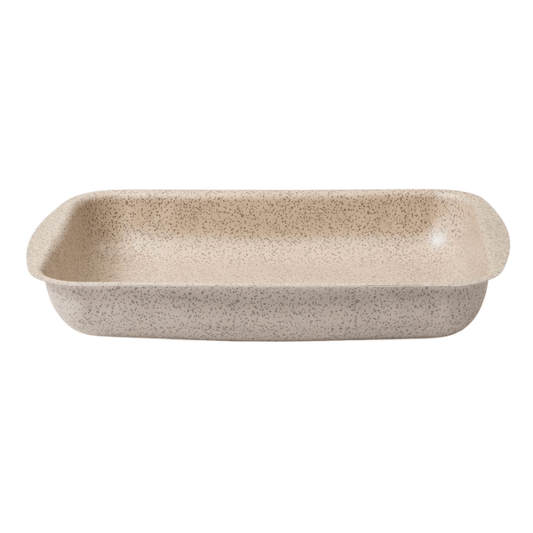 Assadeira Brinox Ceramic Life Bakeware Retangular Vanilla