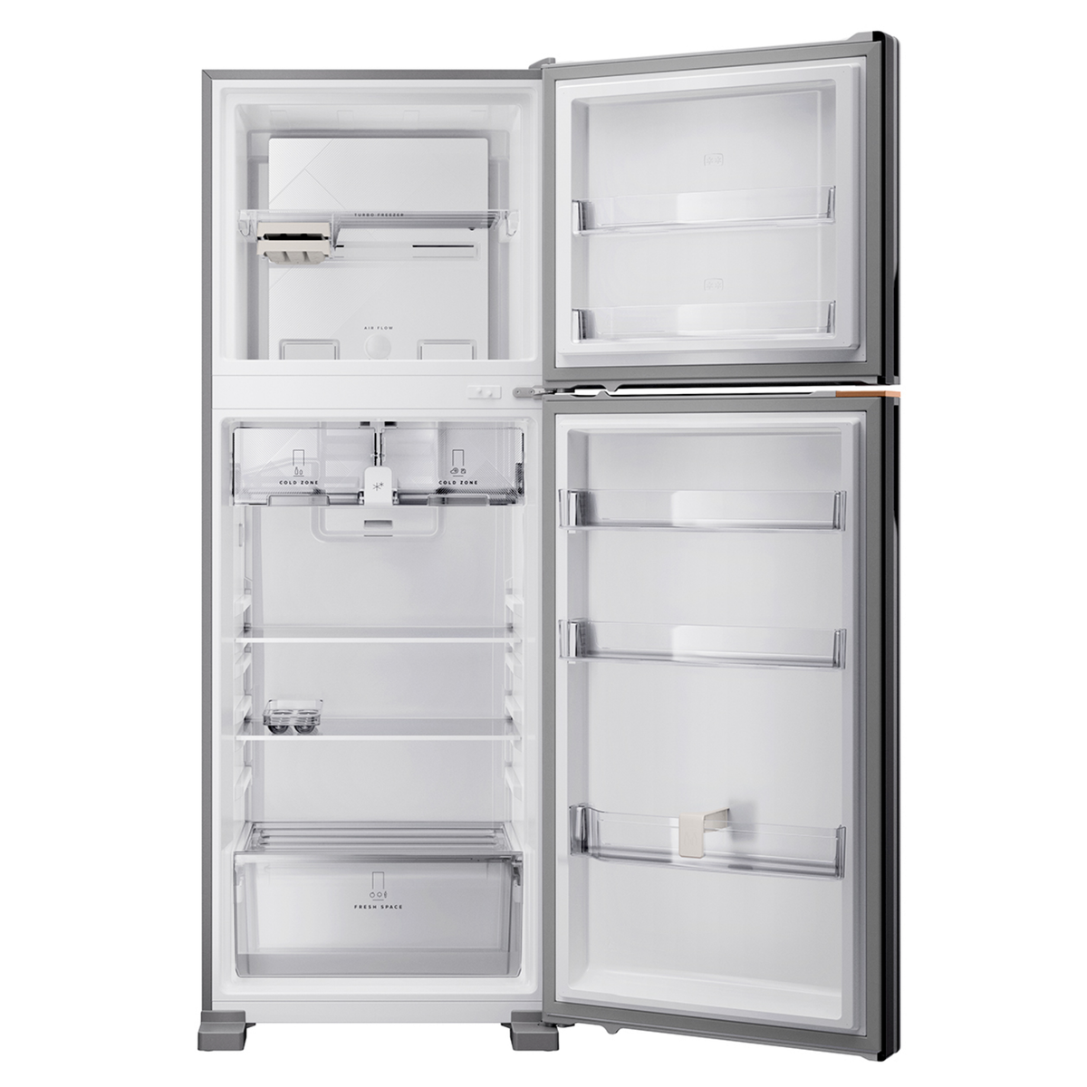 Refrigerador Brastemp 512L BRM62AK Duplex Inteligente B= Smart Cor Inox Bivolt