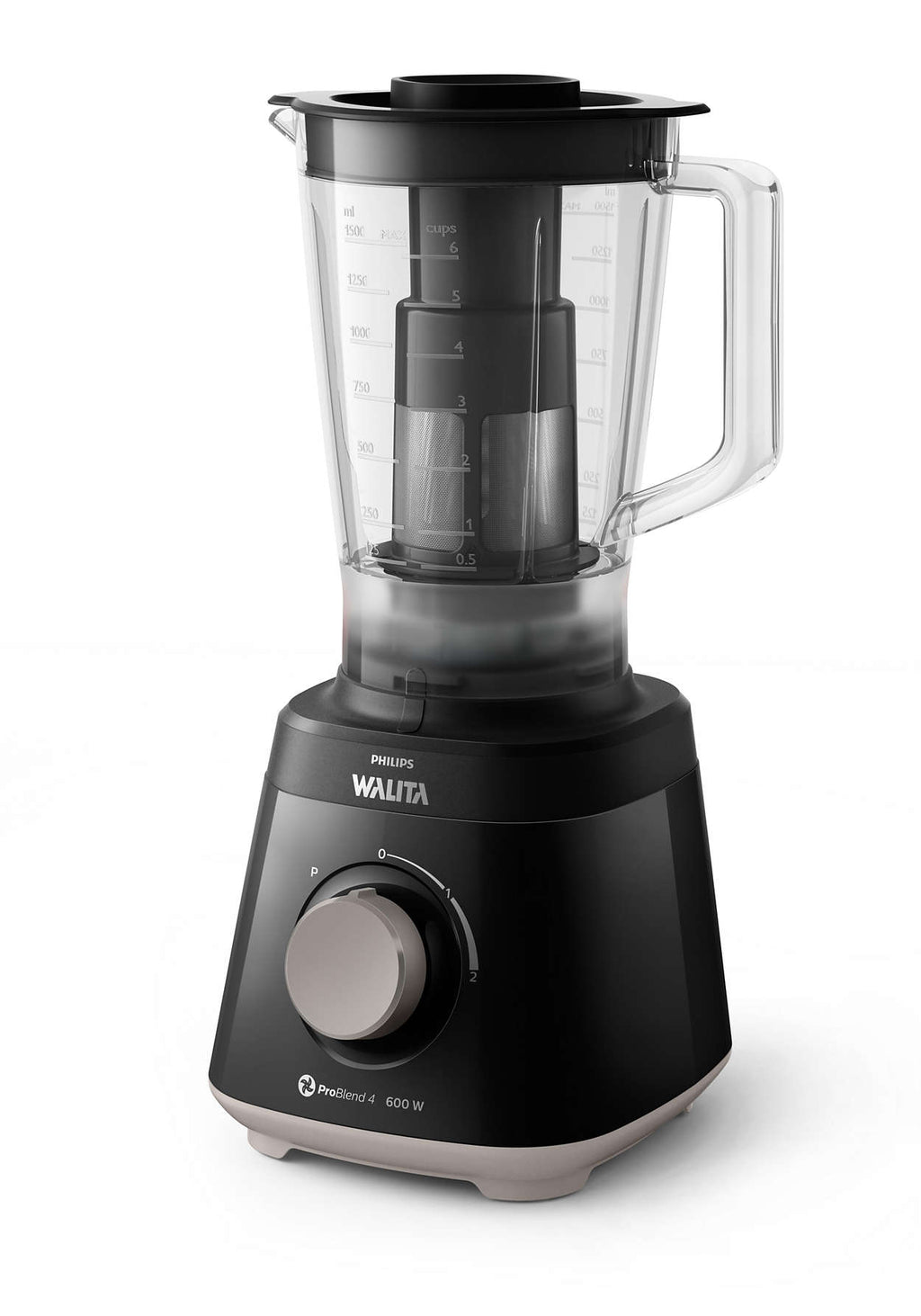 Liquidificador Philips Walita 2L RI2112 Daily com Filtro 600W Preto 220V