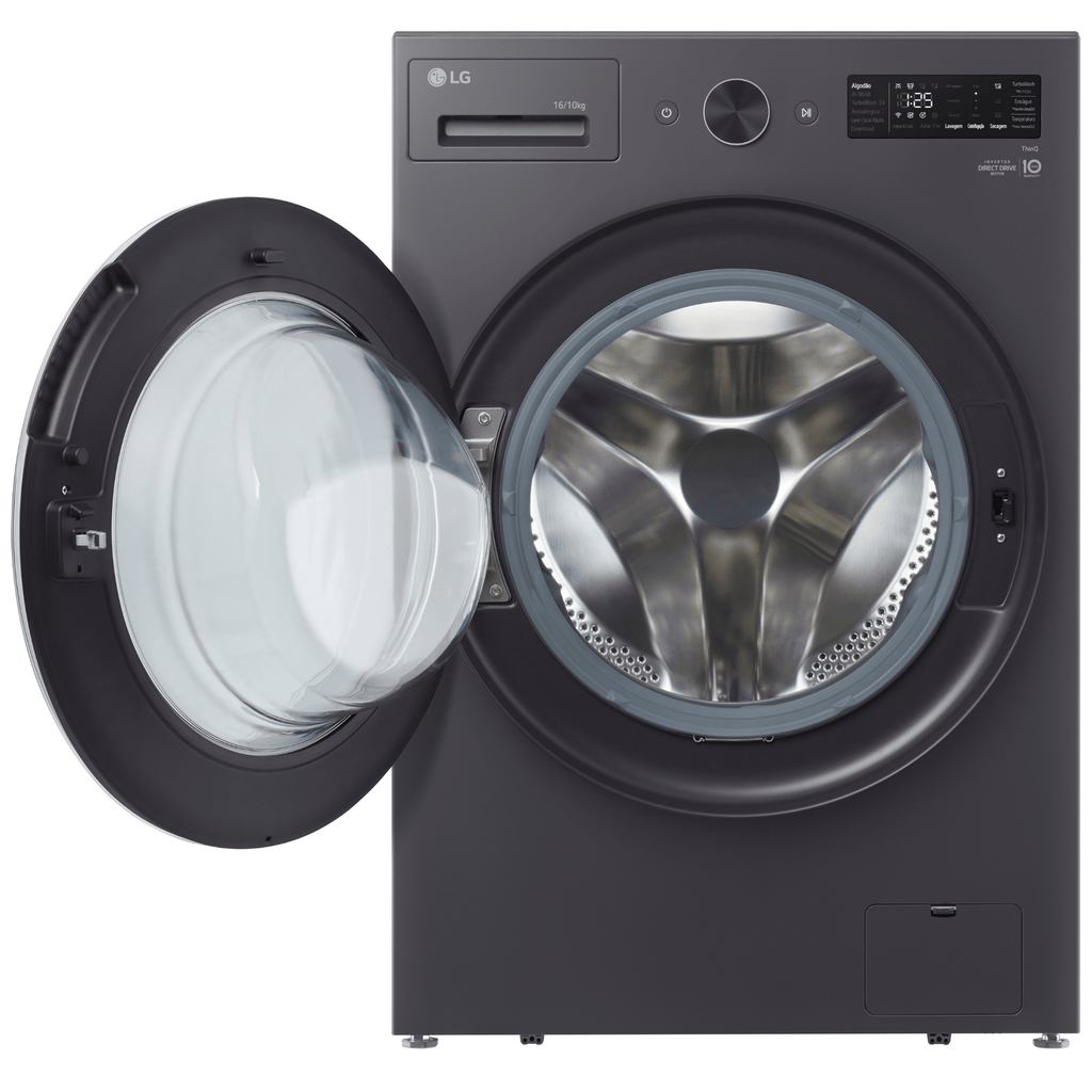 Lava e Seca Smart LG 16KG AI DD Black Inox 220V