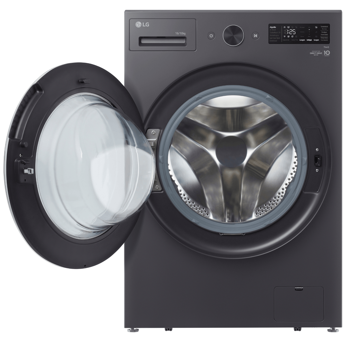 Lava e Seca Smart LG 16KG AI DD Black Inox 220V
