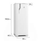 Refrigerador Electrolux 240L RE31 Cycle Defrost Branco 220V