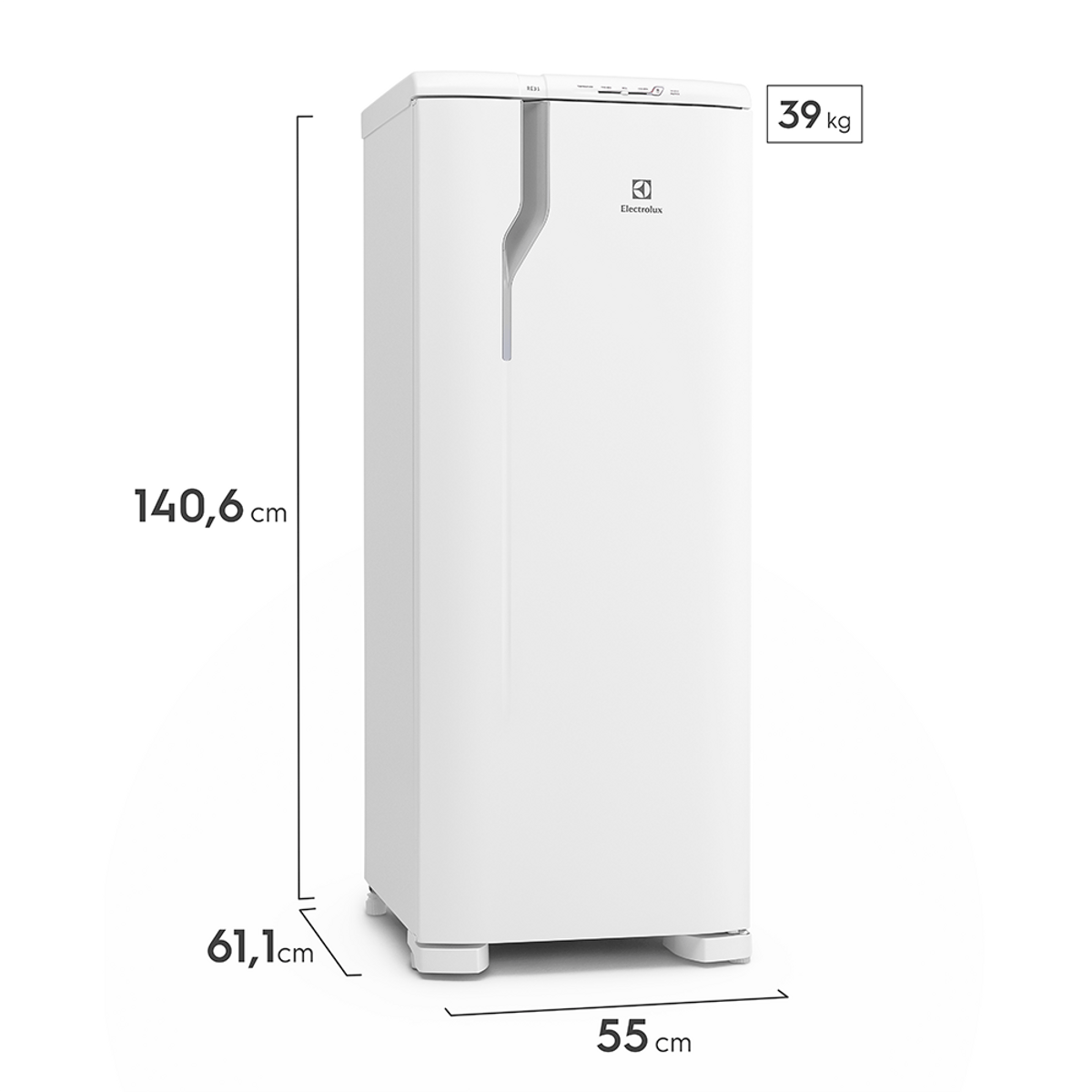 Refrigerador Electrolux 240L RE31 Cycle Defrost Branco 220V