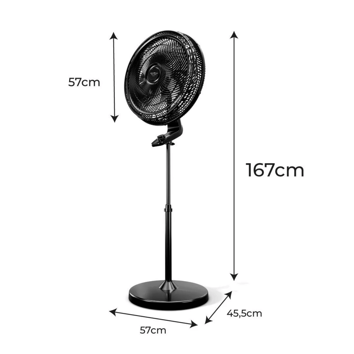Ventilador de Coluna Britânia Tecnologia Maxx Force BVC51A 175W Preto 220V