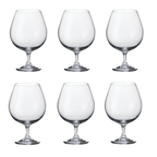 Jogo de 6 Taças para Conhaque Full-Fit em Cristal Ecológico 690ml