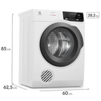 Conjunto Electrolux Lavadora de Roupas 18kg Efficient LEE18 + Secadora Piso 12kg SFP12 220V