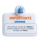 Base Para Colchão Excellence Queen Ecoflex 79x198x25cm Unidade Bege