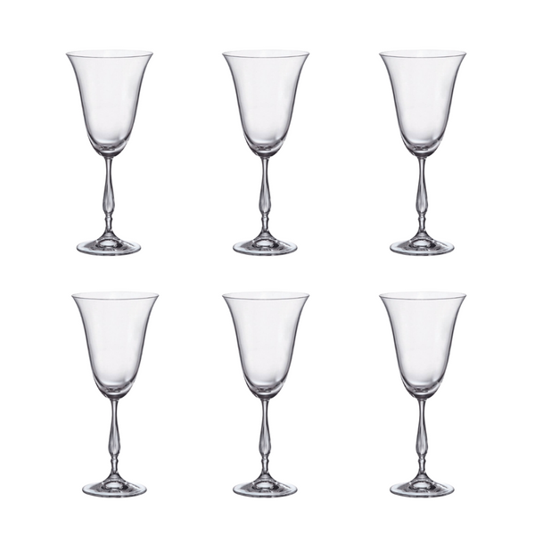 Jogo de 6 Taças para Vinho Tinto Fregata Dayhome 350ml