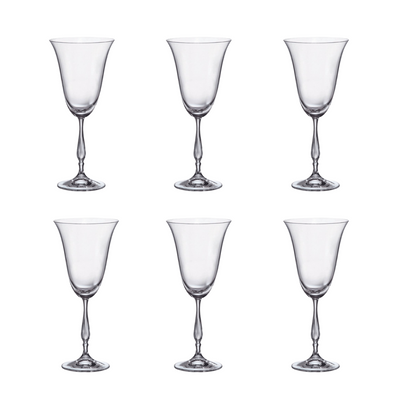 Jogo de 6 Taças para Vinho Tinto Fregata Dayhome 350ml
