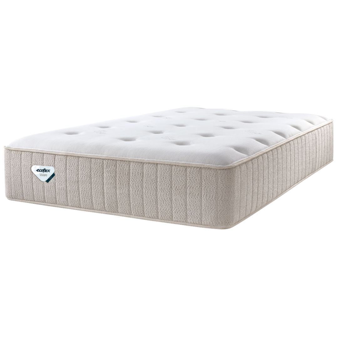 Colchão Geo Casal Ecoflex Molas Ensacadas PZ3 138x188x36cm Bege
