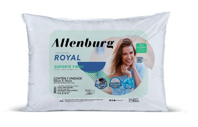 Travesseiro Altenburg Royal 180 Fios 50x70cm Branco