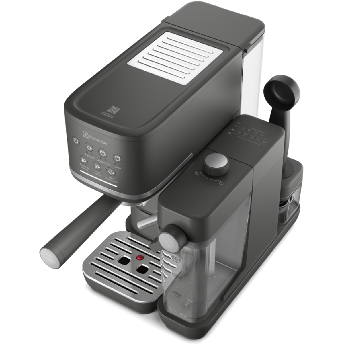 Cafeteira Espresso Electrolux ECM70 Experience com Vaporizador de Leite Black 220V