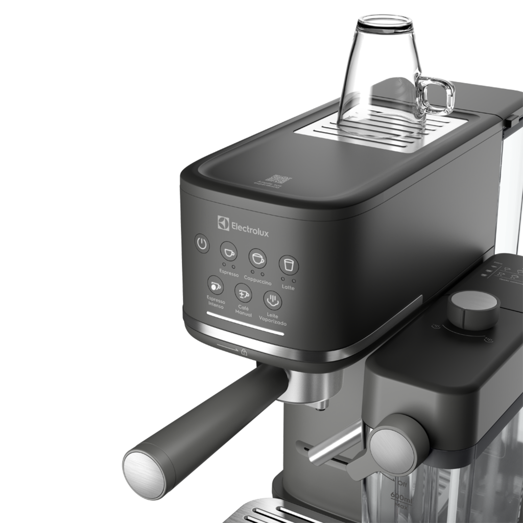 Cafeteira Espresso Electrolux ECM70 Experience com Vaporizador de Leite Black 220V