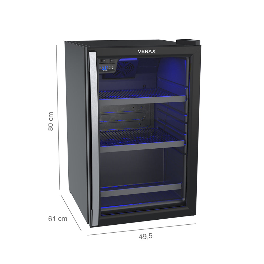 Cervejeira Venax 100L Blue Ligth 12197 Preto Fosco 220V