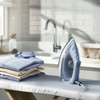 Ferro de Passar a Vapor e Seco Electrolux Efficient ESI10 Base Antiaderente Azul 220V