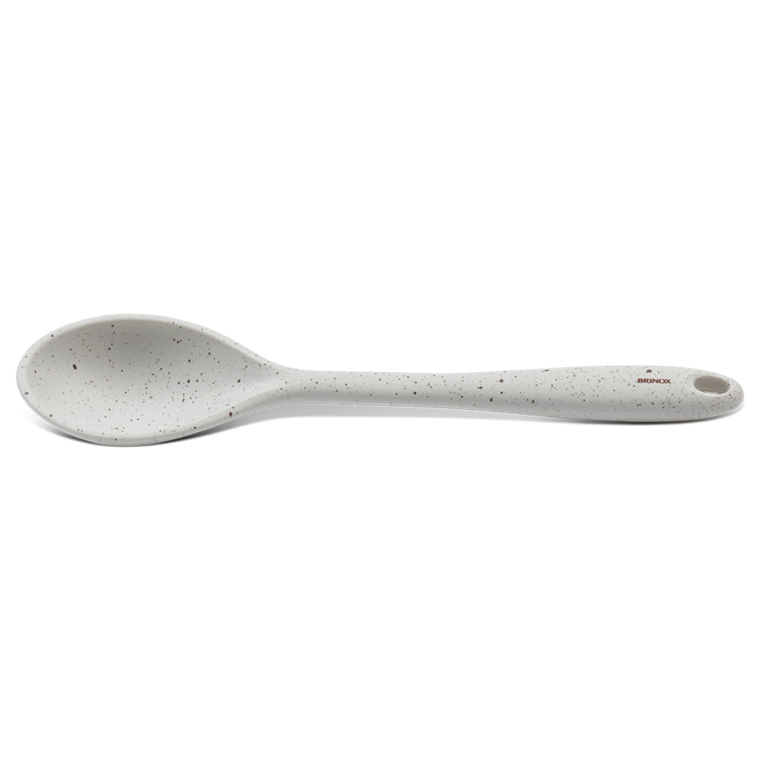 Colher Silicone Brinox Linha Flex 27,5cm Vanilla