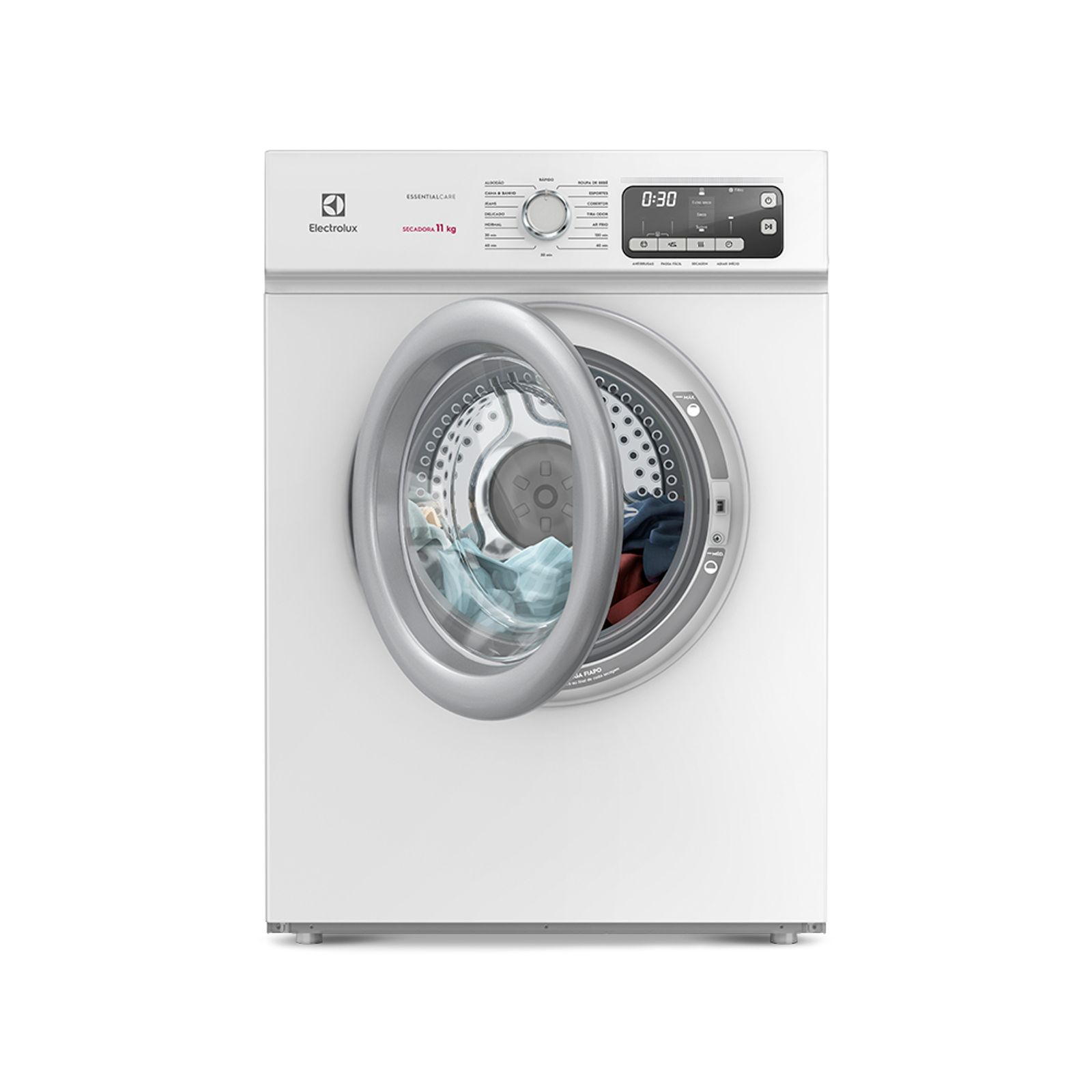 Secadora Piso Electrolux Essential Care 11Kg com Função Antirrugas STL11 Branco 220V