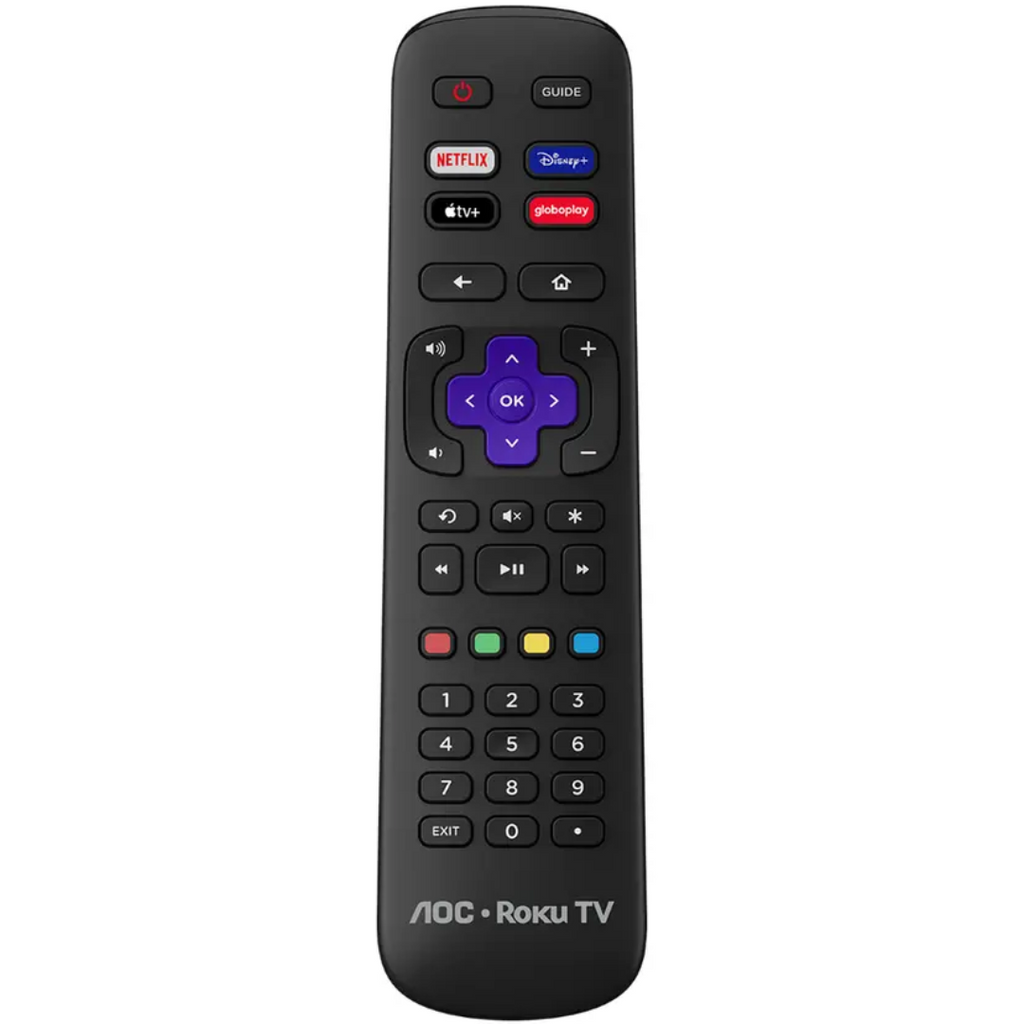 Smart TV DLED 50" 4k AOC 50U7045 Roku TV Bivolt