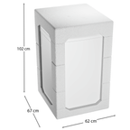 Lavadora de Roupas Consul 13Kg CWH13AB Dosagem Econômica Cesto Inox Branca 220V