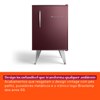 Frigobar Brastemp Retrô 76L BRA08HG Berinjela 220V