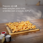 Forno de Embutir Elétrico Electrolux 50L OE5EA Experience com Função Air Fryer Preto 220V
