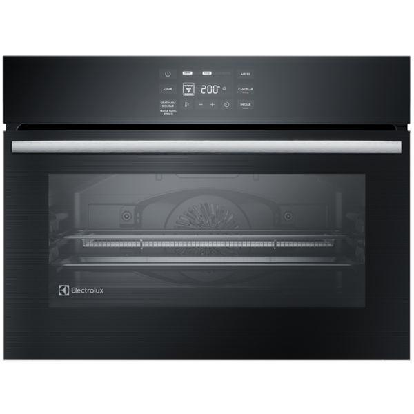 Forno de Embutir Elétrico Electrolux 50L OE5EA Experience com Função Air Fryer Preto 220V
