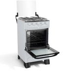Fogão 4 Bocas Mueller MFI4BB Acendimento Automático Branco Bivolt