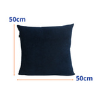 Almofada Cortbras Madri 50x50cm Azul Escuro