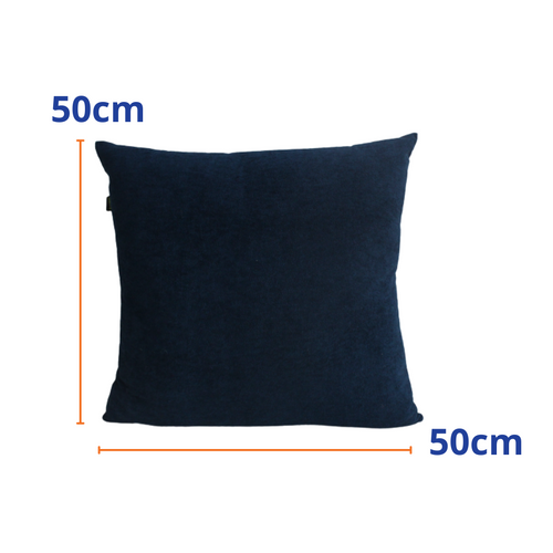Almofada Cortbras Madri 50x50cm Azul Escuro