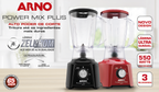 Liquidificador Arno 2L Power Mix Plus 550W LQ20 Preto 220V