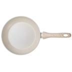 Frigideira Sirius Brinox Ceramic Life 24cm Antiaderente Indução Vanilla