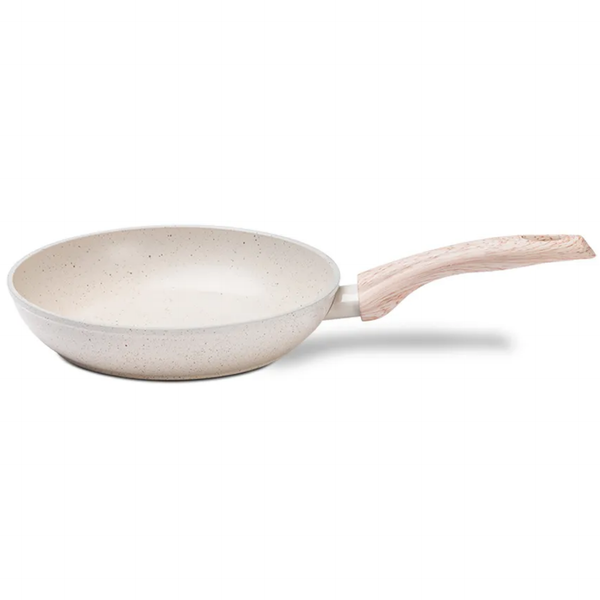 Frigideira Sirius Brinox Ceramic Life 24cm Antiaderente Indução Vanilla
