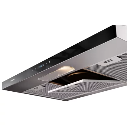 Depurador de Ar Suggar Slim 80cm 3 Velocidades DTH82IX Preto 220V