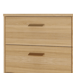 Cômoda Divino 140cm Mambel 100% MDF 6 Gavetas Olmo