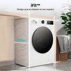 Lava e Seca Hisense 11KG Infinite Series Compacta Fit Inverter 220V