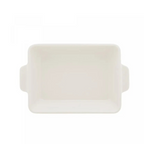 Refratário de Porcelana Coliseu Basic com Alça 23,5cm Branco