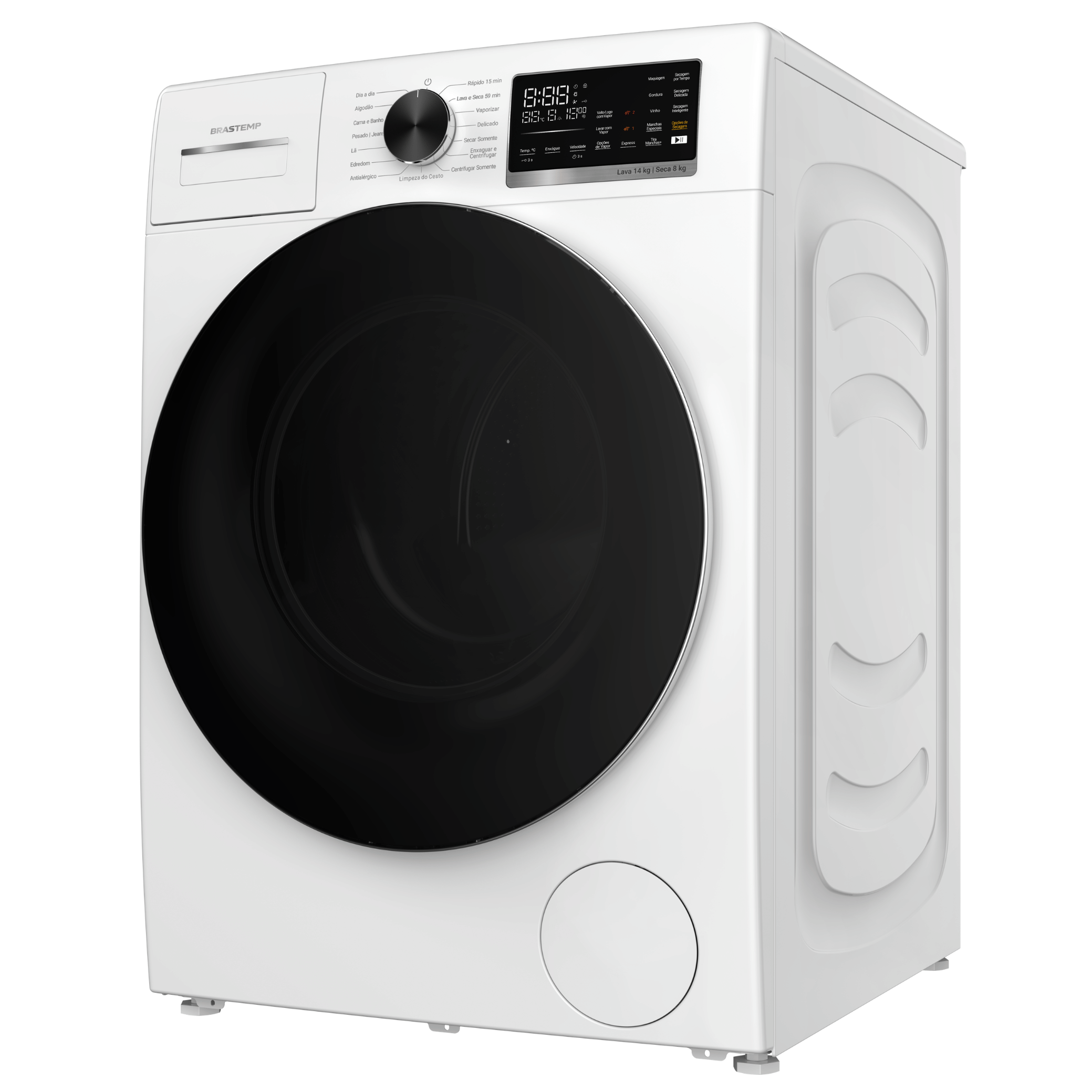 Lava e Seca Brastemp 14kg B= Smart BNO14AB Inverter  Branco 220V