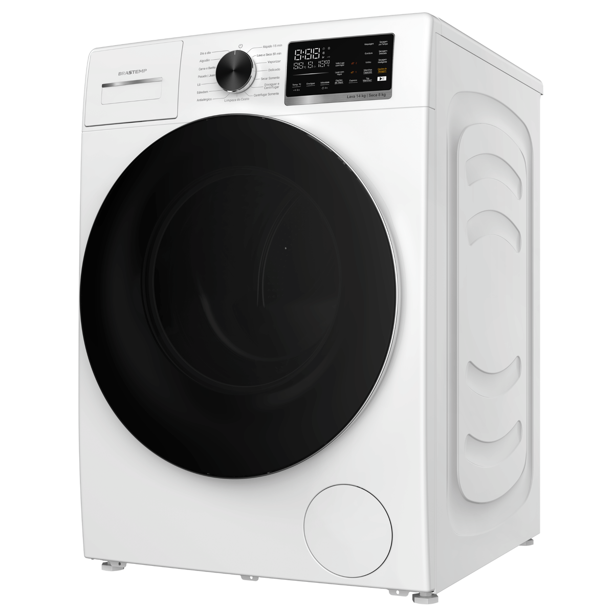 Lava e Seca Brastemp 14kg B= Smart BNO14AB Inverter  Branco 220V