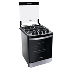 Fogão 4 Bocas Brastemp de Embutir BYO4EBR Dupla Chama e Grades Individuais Inox Bivolt