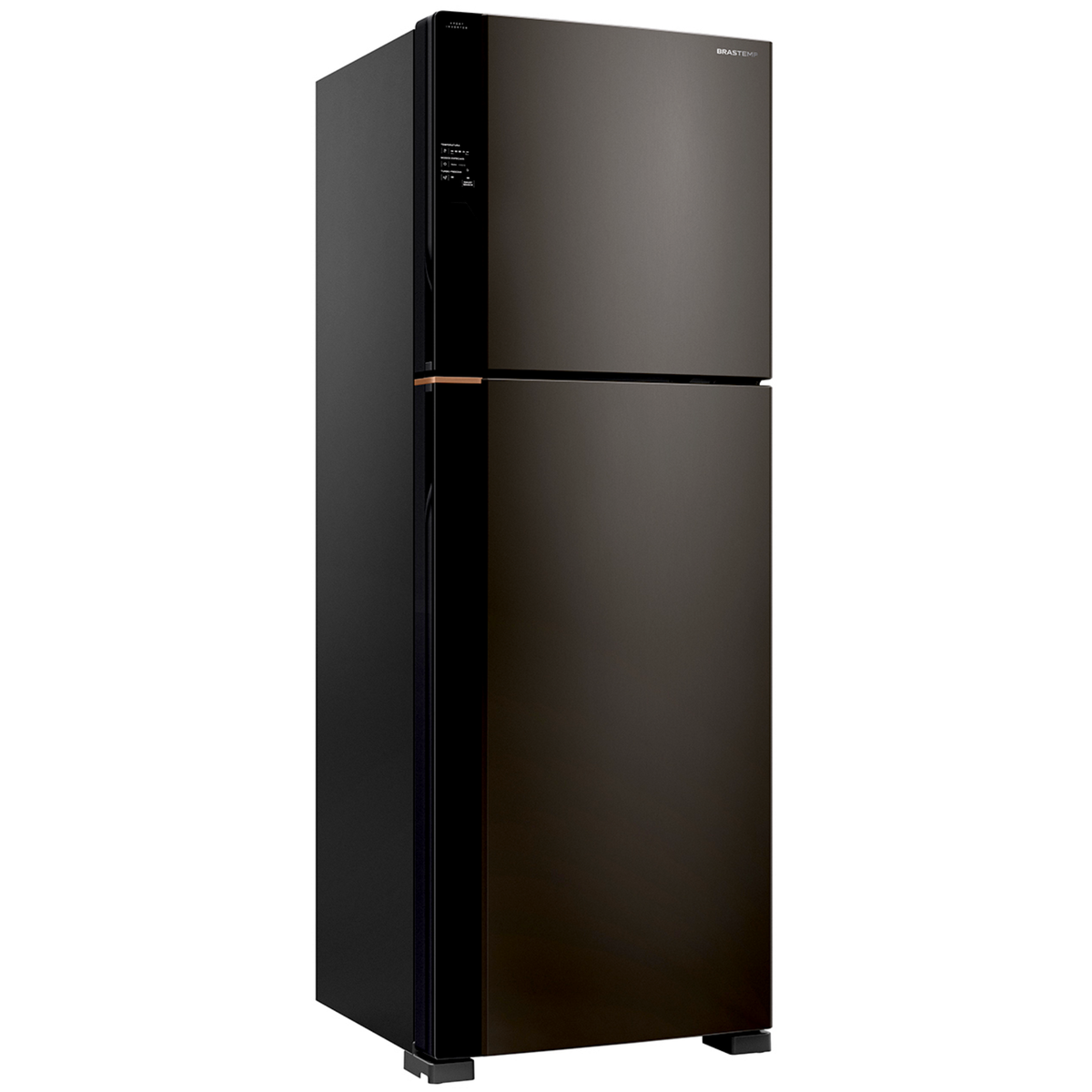 Refrigerador Brastemp 512L BRM62AE Duplex Inteligente B= Smart Black Inox 220V