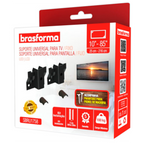Suporte de Parede Fixo Universal Brasforma SBRU1758 TV de 10" a 85"