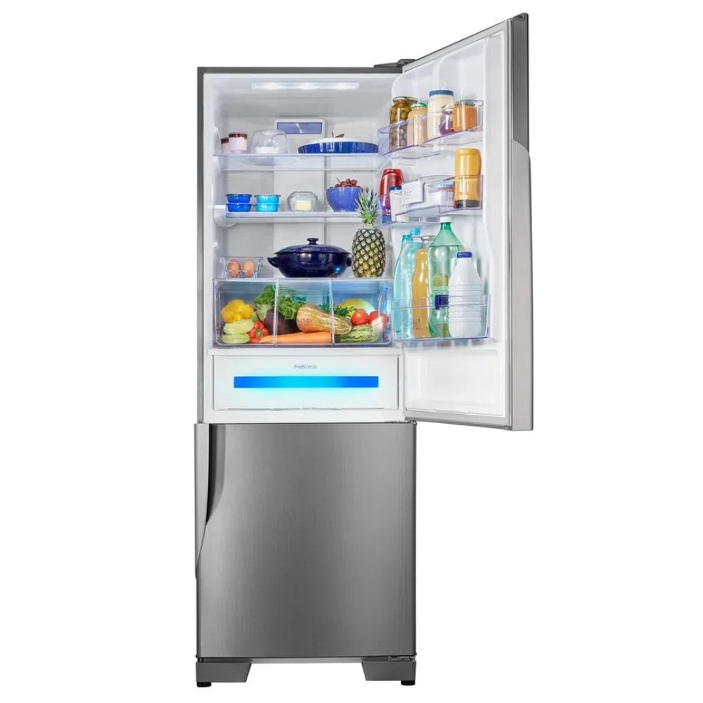 Refrigerador Panasonic 480L Inverter Duplex Inverse Aço Escovado 220V