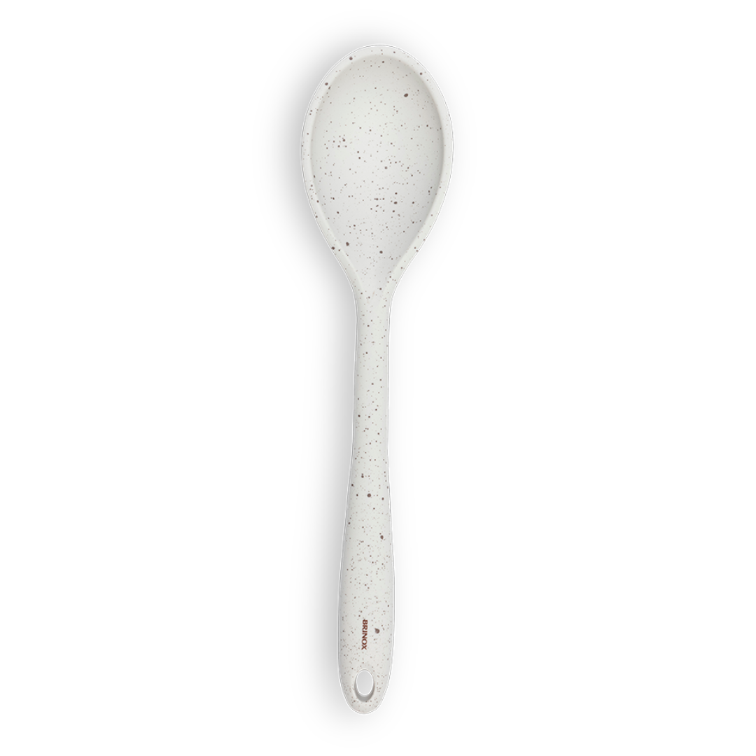 Colher Silicone Brinox Linha Flex 27,5cm Vanilla