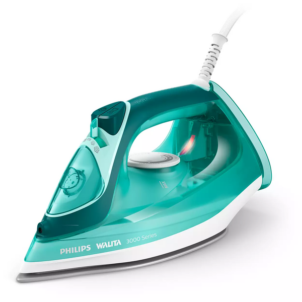 Ferro a Vapor Philips Walita Série 3000 Plus Base de Cerâmica DST3030 2000W Verde 220V