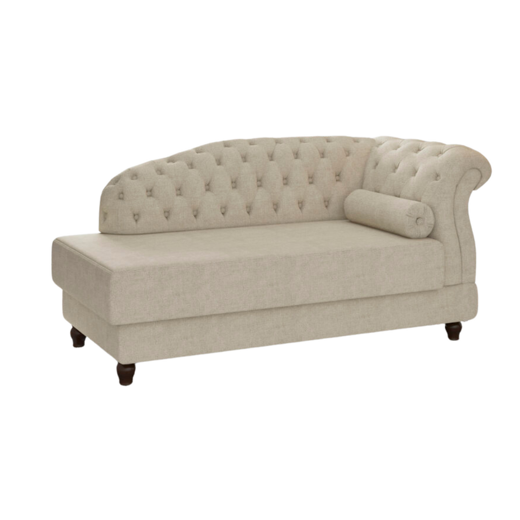 Recamier Vega Perfan 160cm Direto Bege