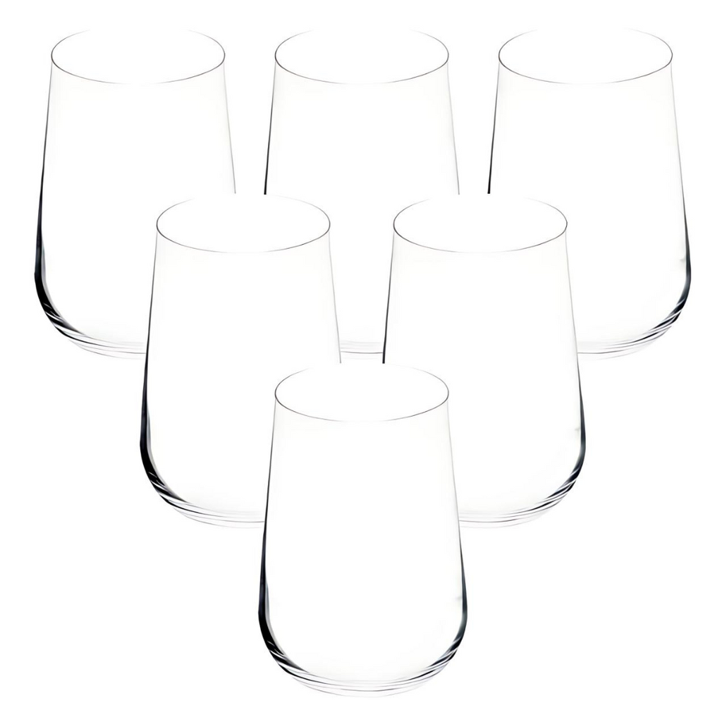 Jogo 6 Copos Ardea Full-Fit 470ml em Cristal Ecológico