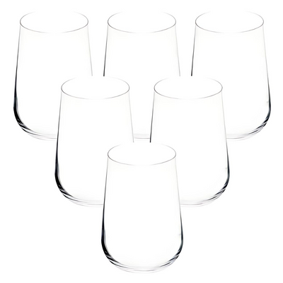 Jogo 6 Copos Ardea Full-Fit 470ml em Cristal Ecológico