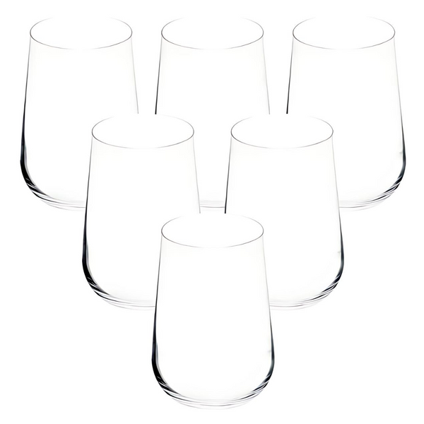 Jogo 6 Copos Ardea Full-Fit 470ml em Cristal Ecológico