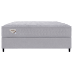 Conjunto Cama Box High Density II Casal Ecoflex 138x188x57cm Molas Superlastic Prata